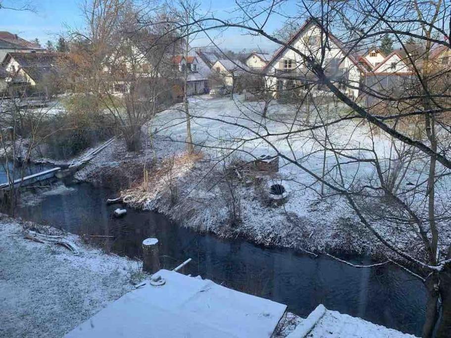 Apartment Amidst Nature-Riverdale, North Of Munich Fahrenzhausen Kültér fotó